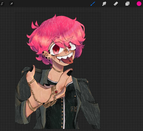 Their design has changed since I drew this but the drawing itself still slaps imo